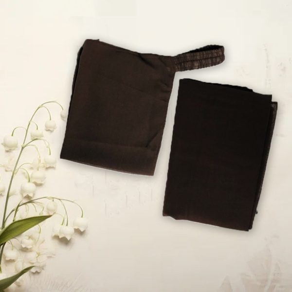 Hijab & Niqab set- Choco Brown