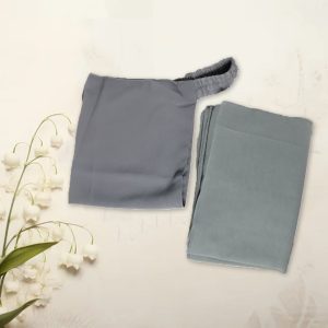 Hijab & Niqab set- Grey